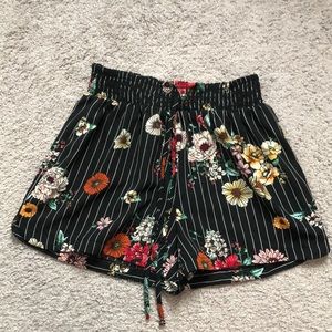 Lightweight floral shorts